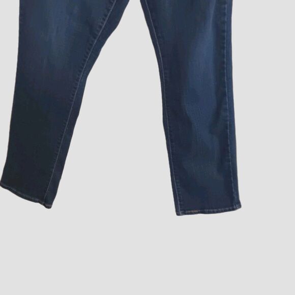 Levi's 511 Slim Fit Dark Wash W32 L30 (SZ 14) Rise Mid Jeans 5-Pocket - Picture 3 of 9